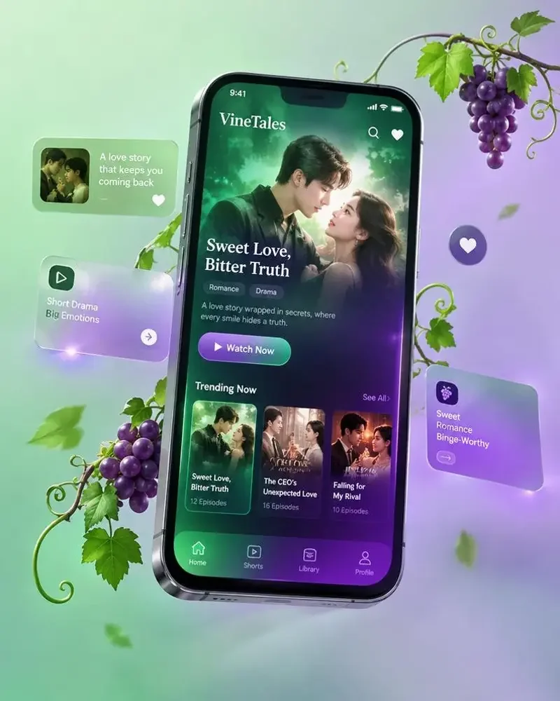AI片在线看 APP - 甜宠短剧在线看 AI片在线看 APP 界面展示